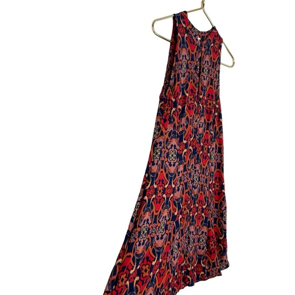 ⭐️ 2/$20 Free People Groovy Get Together Print Funky Tunic Blouse Tank - Picture 10 of 16